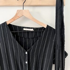 The Ellison Black Romper